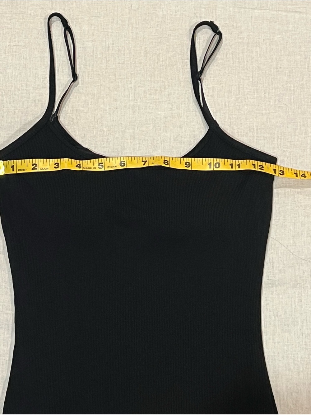 Popilush Ribbed Maxi Dress Black Built in Shape-wear Sexy Slip Dress Size Medium - Picture 11 of 14